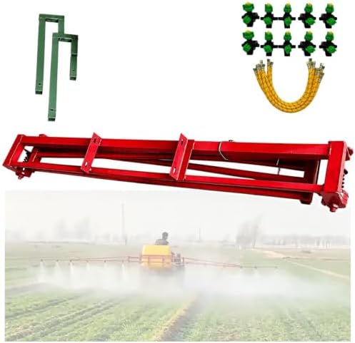 Atv Sprayer Boom Wand Kit, 236in，Foldable Boom，Plastic Nozzle*10，Hose*10 by Unknown