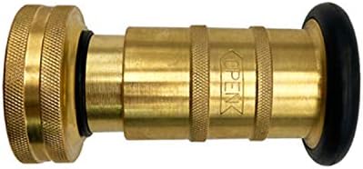 SAFBY Fire Hose Nozzle Brass Fire Equipment Spray Jet Fog (1.5" NH/NST) - Image 5