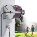 Garden hose reel wall mount, heavy duty hose reel trolley, outdoor hose storage rack, outdoor hose reel, outdoor hose stand by Unknown