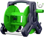 Flexible Hose Reel Car Washing Hose Storage Rack, Wall Mounted Garden Hose Reel, Vegetable Irrigation Hose Cart, Car Washing Tools (Hose Reel+2m Inlet Pipe) by Unknown