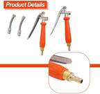 29 Inch Metal Garden Sprayer Wand Brass Barb Tip(2set) - Image 2