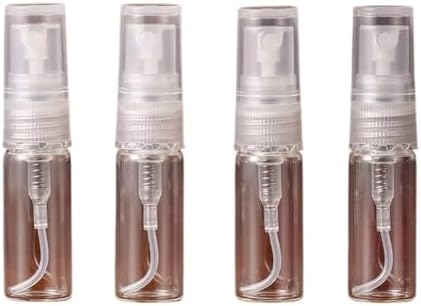 50Pcs Clear Mini Perfume Glass Bottles Empty Refillable Sample Atomizer 2ml 3ml 5ml 10ml by Unknown