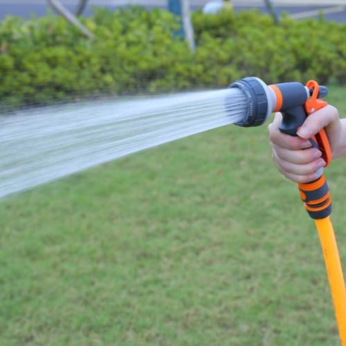 Hose Nozzle,Garden Hose Nozzle Spray Gun, High Pressure Multi-Pattern Sprayer for Car Wash, Plants, Flowers - Image 3