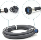 Soaker Hose 5/8" 75ft Rubber Garden Soaker Hoses, Water Seeper Round Drip Hose, Heavy Duty Drip Irrigation Hose For Vegetable, Lawn, Plants and Trees Watering - Image 3