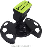 Turret-Shaped Oscillating Sprinkler, 16-Nozzle ABS Engineering Plastic Sprayer for Lawn Garden, Adjustable Rotating Head for Even Coverage, 9.9 x 7.9 x 4.5 in Irrigation, Water Saving - Image 2