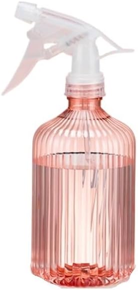 500ml Spray Bottle Watering Can Gardening Plant Flower Irrigation Mist Sprayer Household Disinfection Cleaning(Pink) by Unknown