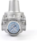 Water Pressure Regulator valve with Gauge, 1" NPT Adjustable RV Water Pressure Regulator, 304 Stainless Steel Water Pressure Reducing Valve for Garden, Home, Industrial Use - Image 2