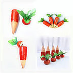 4pcs Easter Carrot Watering Globes Spikes Terracotta Plant Automatic Waterer Irrigation Drippers Automatic Stakes - Image 7