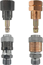 Koike Oxy-Fuel Quick Connect Torch To Hose Coupler Set, Safe Fuel/Oxygen Disconnect, Leak-Proof Design, UL Listed (SET) - Image 2