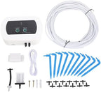 Asixxsix Automatic Watering System, Programmable Water Timer for Indoor Plants with BT App Control 10 Potted Plants Drip Irrigation Kit with Rechargeable Battery 400mlmin Rate (BSV-IC203) - Image 6