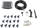 Solar Powered Spray Irrigation System Kit, Automatic Self Watering System with IP67 Timer Mode, Solar Auto Irrigation Kit for Greenhouse Garden Lawn Balcony by Unknown