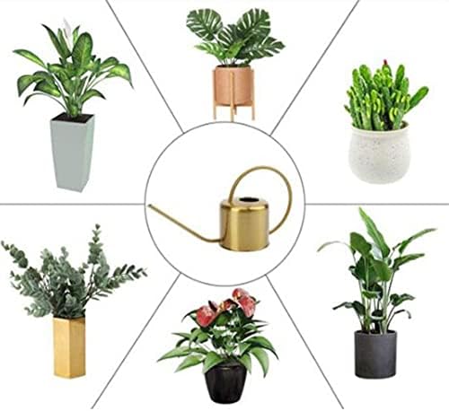 Watering Can Copper Colored Watering Can Metal Watering Can with Detachable Spout Plant Watering Can for Indoor Plants Watering Can-A - Image 7