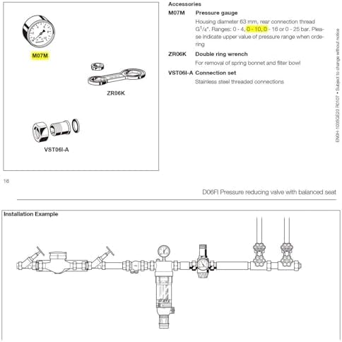 Adjustable Water Pressure Regulator for Home Plumbing (3/4 inch - Image 3