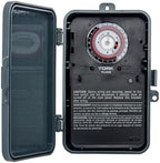 TORK TU40 Indoor/Outdoor Mechanical Appliance Timer, 40A, 120-277V by Global+Electrical+Supply