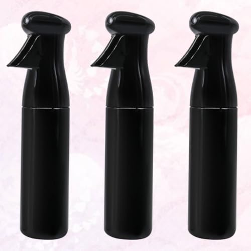 HEALLILY Hand Press Spray Bottles Big Capacity Black 3pcs ABS - Image 6