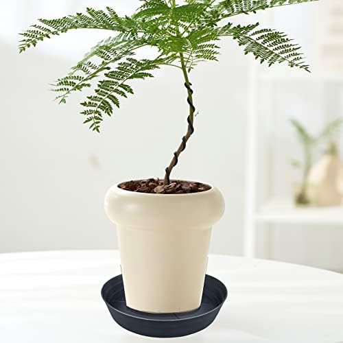 LWALRS Plant Saucer 16 Inch 2 Pack 10 12 14 16 18 20 25, Plastic Plant Trays for Pots，Extra-Deep Plant Water Dray Tray, Bird Bath Bowl, Heavy Flower Plant Saucers Indoors and Outdoor No Holes - Image 4