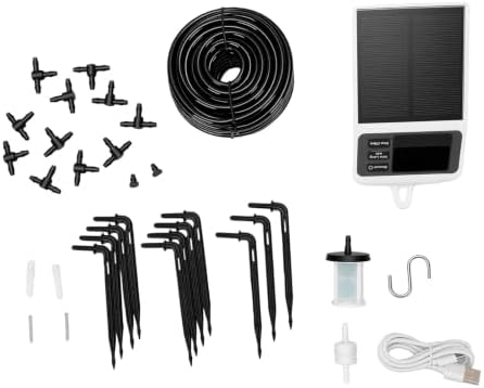 Pomya Auto Self Watering Kit for Garden | Solar Powered Irrigation System with 2200mAh Battery and Timer - Image 6
