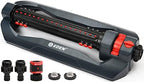 Eden 94124 Multi Pattern Turbo Gear Drive Sprinkler Plus Misting System & Turbo Oscillating Sprinkler for Large Yard and Lawn W/Quick Connector Starter Set 96212 Covers up to 4,499 sq. ft. - Image 5