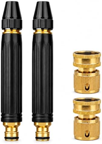 Heavy Duty High Pressure Hose Nozzle 2Pcs by Unknown