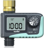 RAINPOINT Garden Hose Splitter 2 Way Heavy Duty & Sprinkler Timer with Brass Inlet, 1 Outlet - Image 7