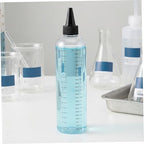 Veemoon 8 Pack Graduated PET Squeeze Bottles with Fine Tip Caps 17oz - Image 6