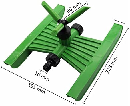 Gardening Watering System Tools 360-degree Vortex Automatic Sprinkler, Three-arm Rotating Sprinkler, Garden Irrigation Sprinkler (Color : Random) - Image 3