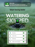 Outdoor Smart Sprinklers Controller 2.4GHz WiFi, Irrigation Controller Easy Use App Enabled, 4 Zones + 16 Plans, Save Water Auto Skip Rain, Freeze & Wind, 10 Minutes Install - Image 4