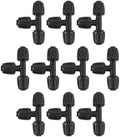 10pcs for Tee Drip Irrigation System Fittings 1/2" Barb Connector 13mm Laying Pipes T Shaped Junction by Unknown