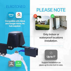 Smart Valve Controller ELROTONEG, Wi-Fi Electric Water Shutoff Controller, Tuya & Smart Life App Control, Compatible with Alexa, No Hub Required - Image 4