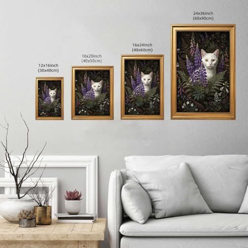 Gold Vintage Framed Hydrangea Still Life Wall Art Floral Painting Print - Image 3