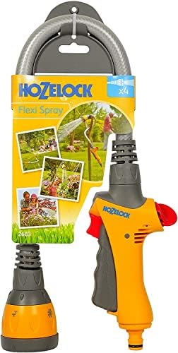 HOZELOCK - Flexi Spray Gun : 4-in-1 Watering Spray Gun for Multi-Tasking (Long-Reach, Hanging Basket, Hands-Free, Sprinkler), Ergonomic, Easy-to-use, Lockable and Flow-Controlled [2683 0000] - Image 3