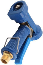 Hose Nozzle, Copper Spray Head with On Off Handle for Cleaning Kitchen Garage Floors Driveway Cement Road, G1/2" Thread Watering Plants (C blue gusset spray gun (4 points outer teeth) - Image 7