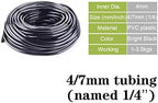 1pcs PVC Garden Water Hose, Black Color 10-30M 3/5mm 4/7mm 8/11mm New Irrigation Watering Tubing 1/8'' 1/4'' 3/8'' Hose (Color : 47MM, Size : 20M) - Image 3