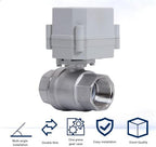 NPT 1'' 2-Way AC 110-230V Motorized Ball Valve CR2-02 Electrical Ball Valve Normal Closed Stainless Steel 304 DN 25MM - Image 7