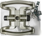 1/2" Zinc Impact Sprinkler on Heavy-Duty Metal Base, Adjustable Coverage for Lawn and Garden Watering - Image 2