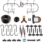 Anleolife 82.4FT Automatic Drip Irrigation System Kit with Water Timer by AAnleolife