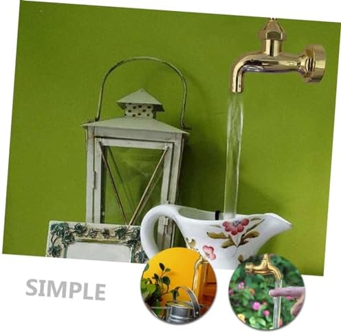 2 Sets Fountain Faucet Courtyard Decor Watering Fountain Invisible Faucet Floating Spout Garden Decor Watering Can Flow Device Ornament Outdoor Acrylic Tube Plastic - Image 5