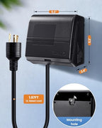 SURAIELEC Digital Pool Timer for Above Ground Pool, NEMA L5-20R Twist-Lock - Image 6