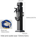 Vertical Garden Water Column, Outdoor Faucet with Double Outlet and Spray Gun, Decorative Water Fountain for Yard, Hose Stand - Image 2