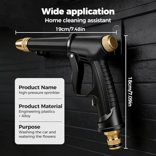Jet Nozzle Power Washer for Garden Hose, 2026 New Pressure Washer Wand with 4 Adjustable Spray Modes, Perfect for Auto Wash, Patio and Outdoor Surface Sanitation (2set) - Image 2
