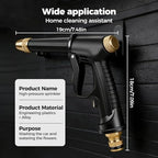 Jet Nozzle Power Washer for Garden Hose, 2026 New Pressure Washer Wand with 4 Adjustable Spray Modes, Perfect for Auto Wash, Patio and Outdoor Surface Sanitation (1set) - Image 2