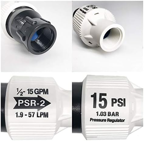 Gardening Watering System Tools Micro Drip Irrigation System Pressure Regulator Irrigation Garden Watering System 10 Or 15 PSI 3/4'' Female Thread (Color : 15psi) - Image 3