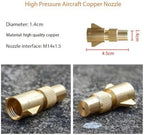 Irrigation Nozzles Adjustable Copper Atomizing Nozzles Drip Irrigation Sprayers Garden Cooling Irrigation Equipment Brass Aircraft Nozzle 10pc - Image 6