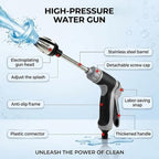 Pressure Washer, Adjustable High-Pressure Hose Nozzle for Car Washing, Garden Watering and Outdoor Cleaning，Plastic 3-Way Connector - Image 7