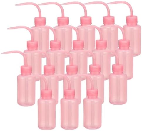 Asixxsix 18PCS Wash Bottle, 150ml LDPE Indoor Plant Watering Can Squeeze Bottle with Narrow Mouth and Scale for Indoor Watering Tools Cleaning Washing by Asixxsix