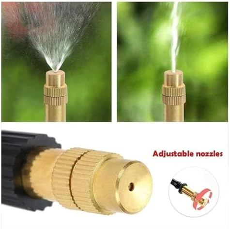 360 Curved Garden Automatic Irrigation System, Automatic Drip Irrigation Kits, Universal Spray Kit for Garden, Plant Watering System (49.2 FT) - Image 3