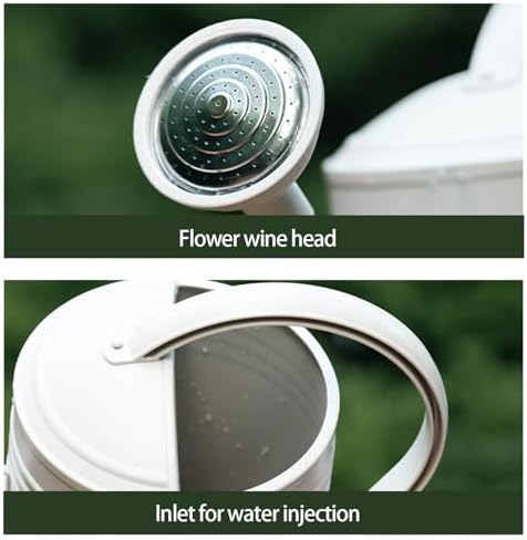 2L/4L Polyethylene Watering Can with Ergonomic Handle & Long Spout for Indoor/Outdoor Grasses Garden Flower Care Watering Can for Houseplant and Garden - Image 5