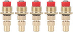 5Pcs Irrigation Nozzle, G1 2 Male Thread Brass Atomizing Nozzle with Filter, Irrigation Drippers Sprinklers for Garden Greenhouse Agricultural by Unknown
