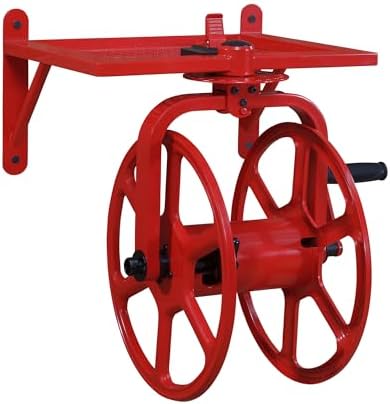 Liberty Garden Revolution Hose Reel with Pull Up Latch, Red - Image 2