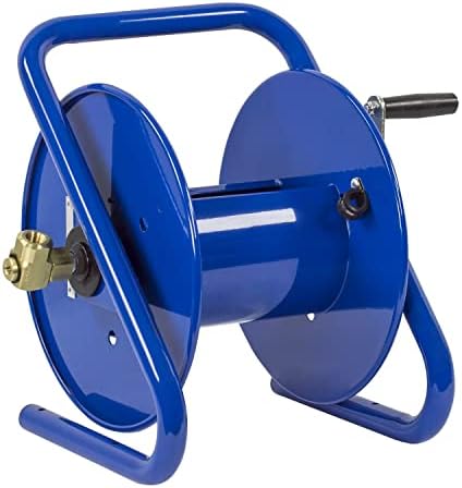 Coxreels Caddy-Mount Hose Reel - Model 112-3-100-CM - ⅜ ID - 100 Inch Length - Hose Not Included - Blue - Image 2